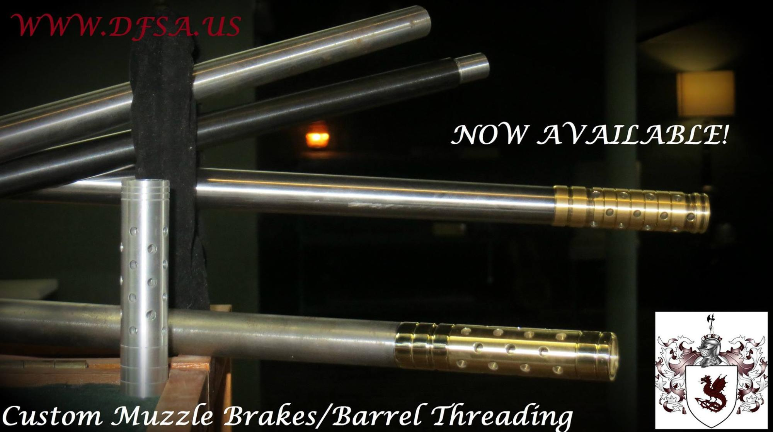 drake brake custom brass muzzle brake